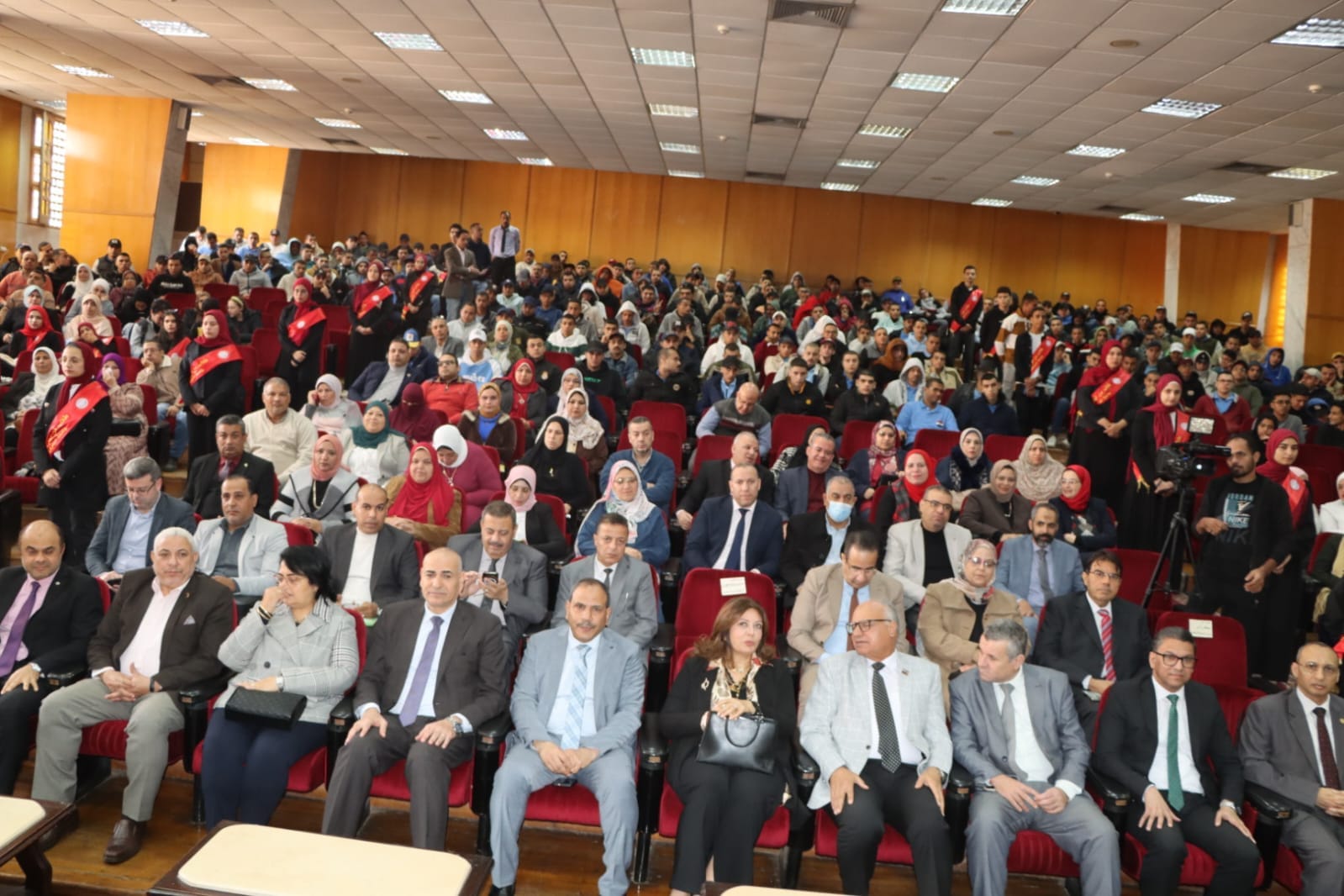 "Raising Awareness of the Dangers of Corruption and Ways to Resist It" in an Awareness Seminar at Menoufia University in Cooperation with the Administrative Control Authority