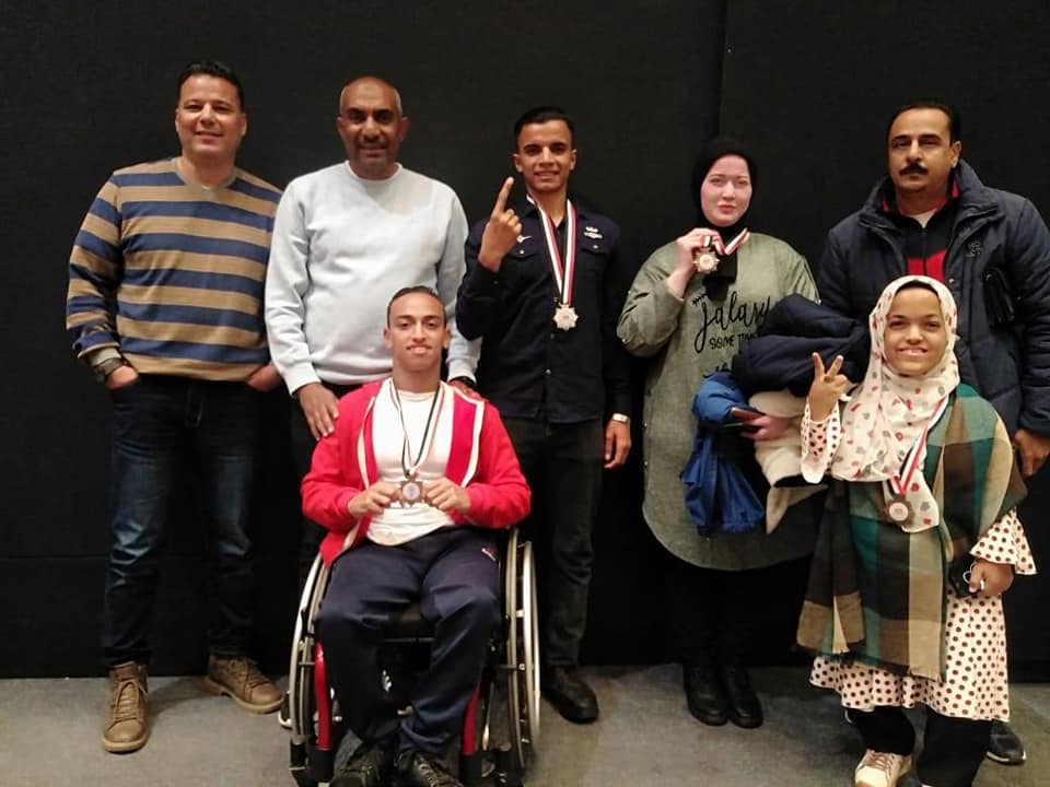 Menoufia University got 6 Medals in the Sports Meeting for people with Disabilities in Alexandria