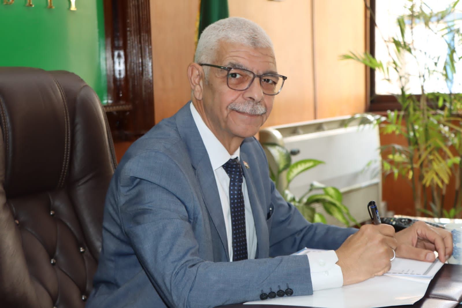 رئيس جامعة المنوفية يعقد إجتماع مجلس الدراسات العليا الشهري" أون لاين"