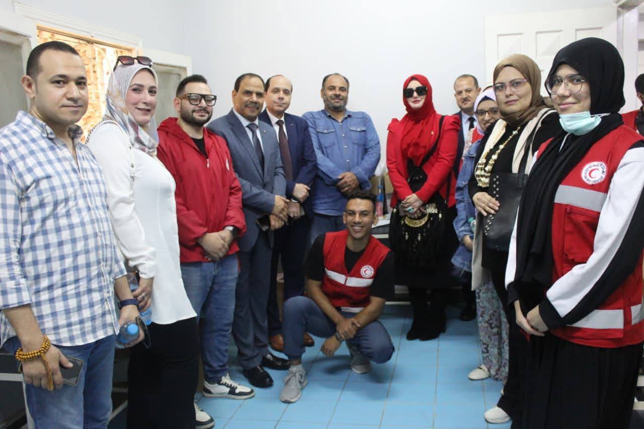 قوافل جامعة المنوفية المتكاملة تقدم الكشف والعلاج بالمجان لـ 606 من أهالي قرية "ساقية أبو شعرة" بأشمون