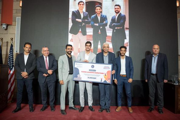 The Menoufia Engineering team wins the first place in the Young Leaders Marathon competition in the field of energy conservation