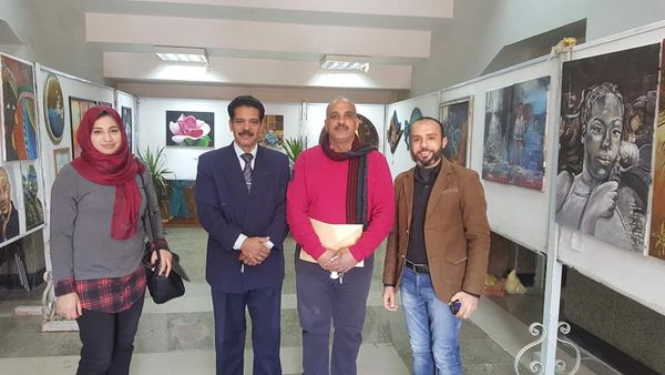 طلاب جامعة المنوفية في المسابقة القمية ابداع 9