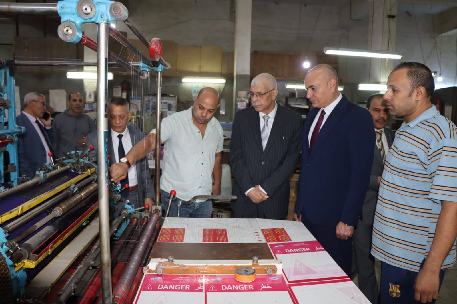President of Menoufia University Inspects the University Press and Explores Strategies to Maximize Self-Generated Resources and Transform the Press into a Publishing House