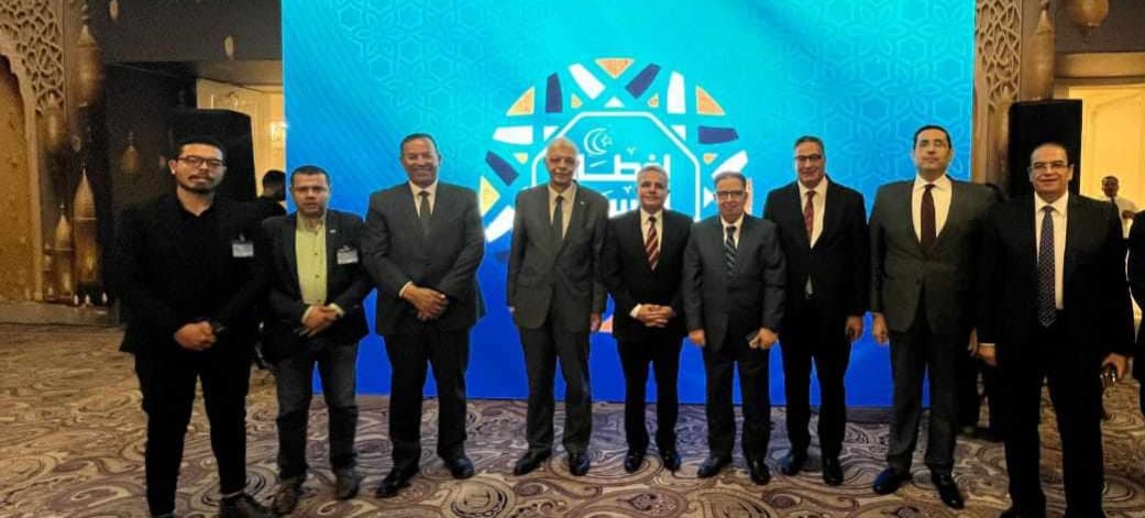 The President of Menoufia University participates in the Egyptian family iftar party