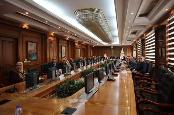 رئيس جامعة المنوفية يشارك في الإجتماع الدوري للمجلس الأعلى لشئون التعليم والطلاب 