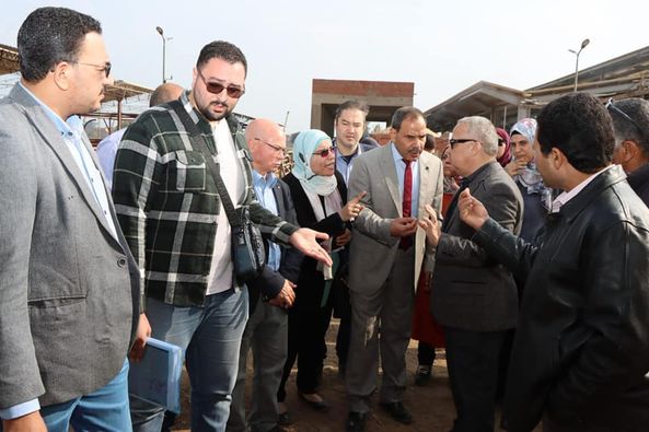 Sharaf in an inspection tour of the monk