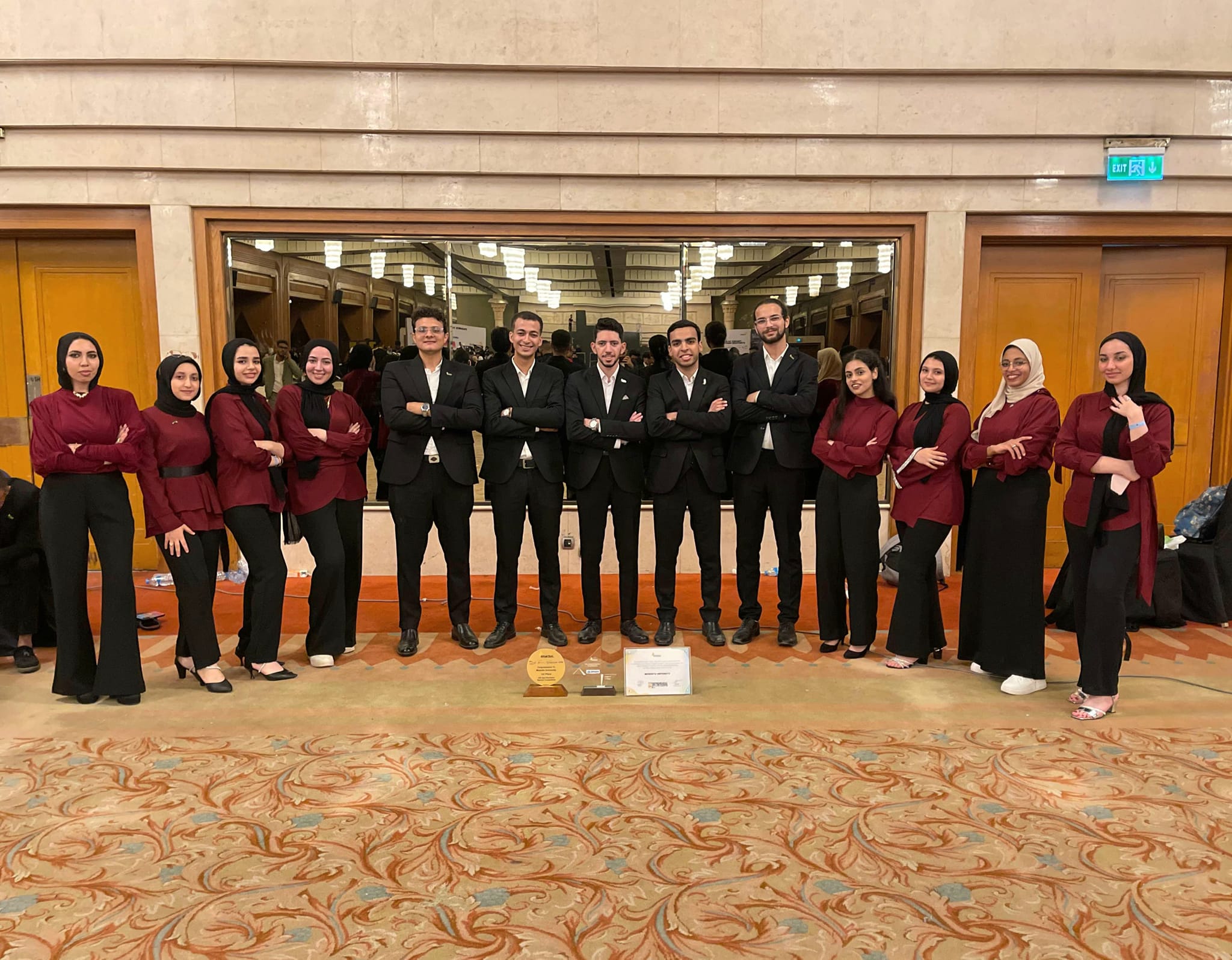 "El-Kased" announces the victory of the "Enactus" team at Menoufia University for first place in the sustainable development competition in the "Enactus Egypt 2024" competition