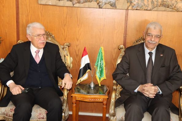 The President of Menoufia University discusses ways of joint cooperation between the university and Care Contracting and Maintenance Company