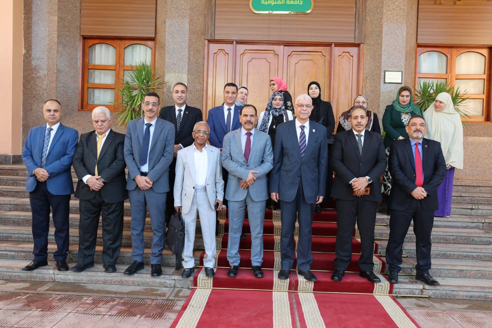 President of Menoufia University Receives Quality Assurance Delegation for the Accreditation of the Chemistry and Geology Programs at the Faculty of Science