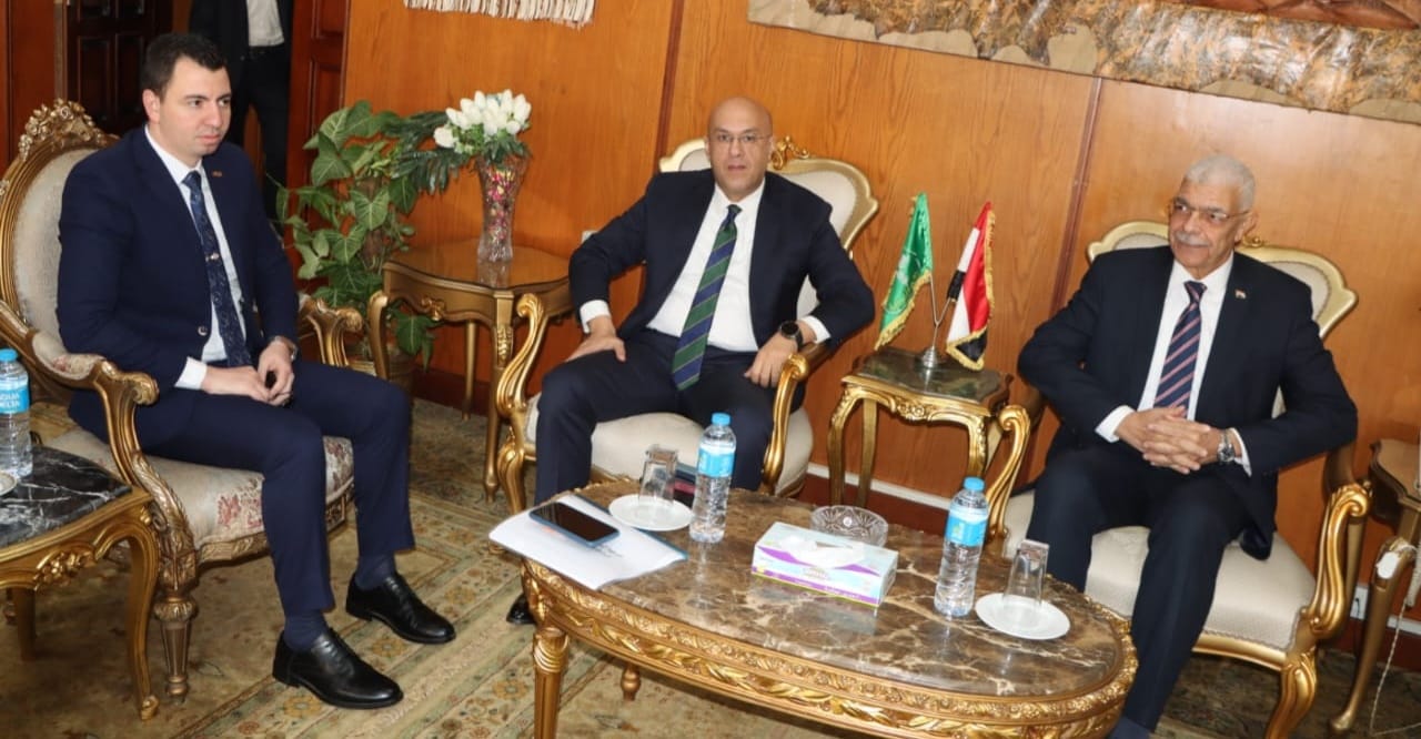 President of Menoufia University receives the head of the Administrative Control Authority office in Menoufia Governorate