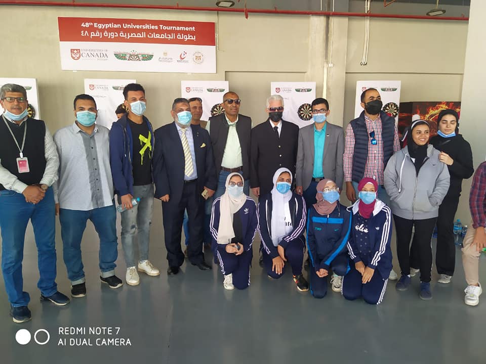 Menoufia University participates in the opening of the 48th sports Tournament for Egyptian universities in the Administrative Capital