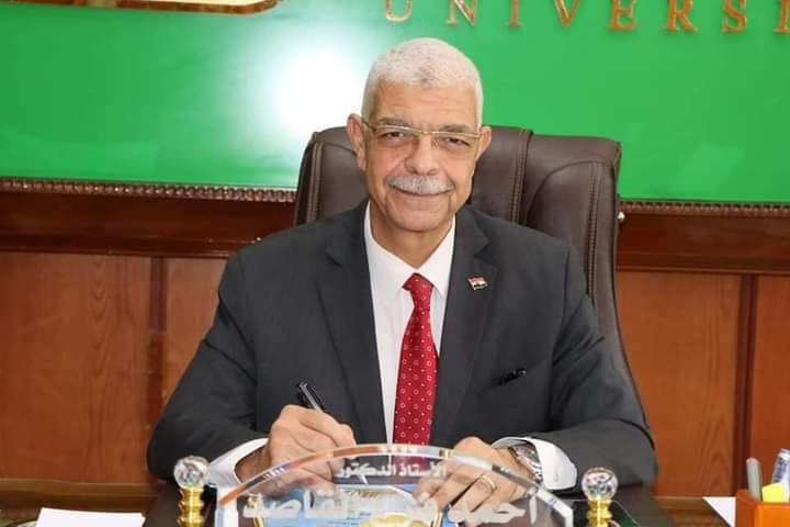 Dr. Ahmed El-Kased, President of Menoufia University, extends his best congratulations to His Excellency President Abdel Fattah El-Sisi, President of the Republic.