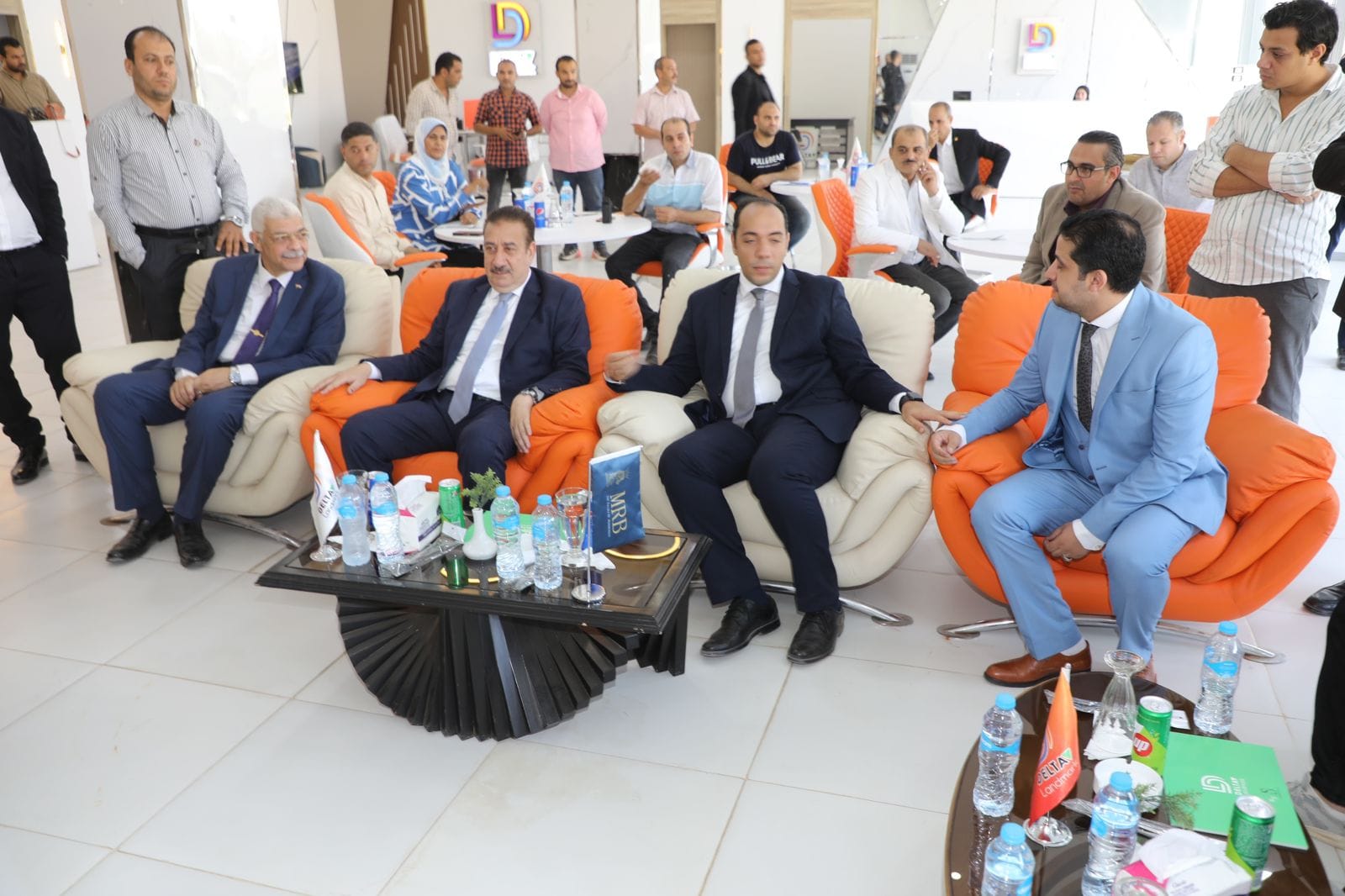 رئيس جامعة المنوفية يشارك المحافظ فى الجولة التفقدية للمنطقة اللوجستية التجارية ببركة السبع 