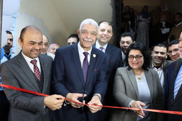 El-Kased opens the activities of the second recruitment forum in Menoufia Pharmacy