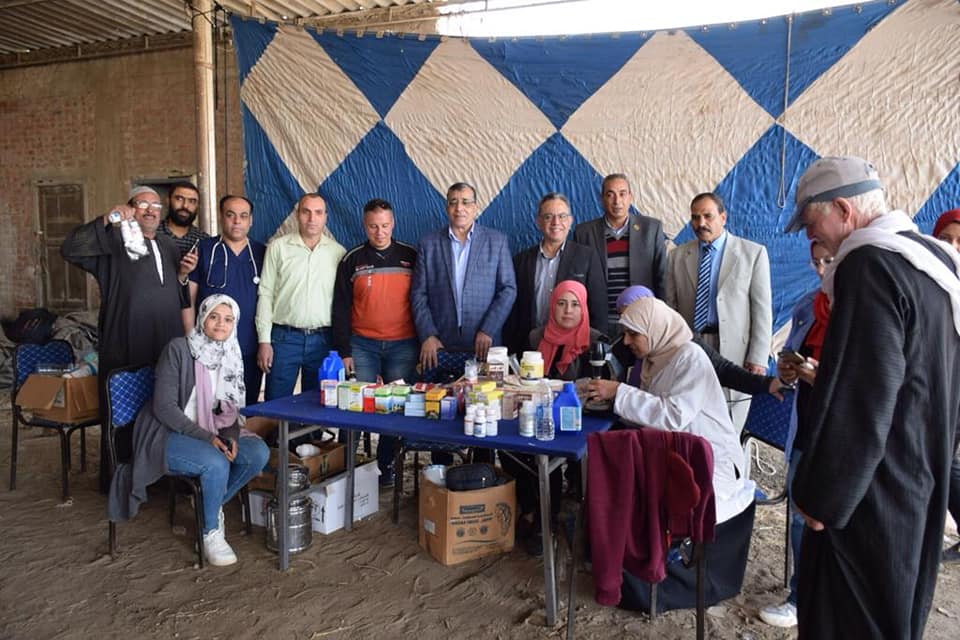 The integrated convoy of Menoufia University expects detection and free treatment for 2000 cases of dinosaur people in the martyrs.