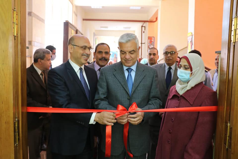 The President of Menoufia University inaugurates the Kindergarten of Education for Early Childhood "Caramela Kids"