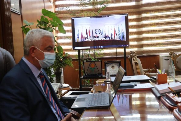 Mubarak marks the opening of the virtual fifty-third session of the General Conference of the Federation of Arab Universities by hosting the Kingdom of Saudi Arabia