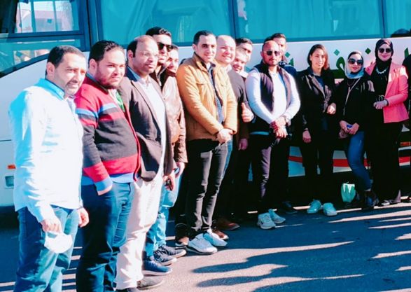 The Menoufia University convoy concludes its work with the signing of the examination of 2629 patients in Ras Ghareb in the Red Sea