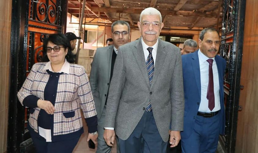 El-Kased inspects the university hospitals and the emergency hospital at Menoufia University