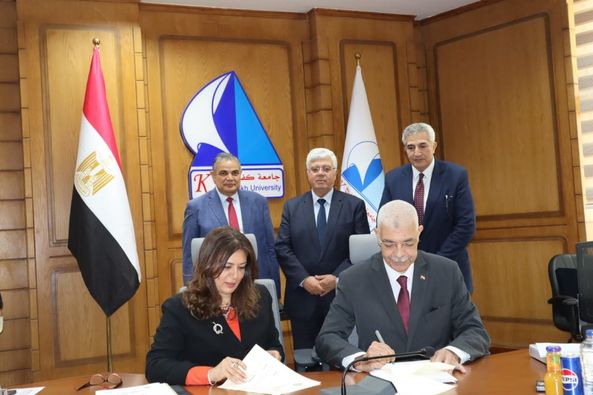 رئيسا جامعتى المنوفية ومدينة السادات يوقعان بروتوكول تعاون لتدريب طلاب القطاع الطبى 