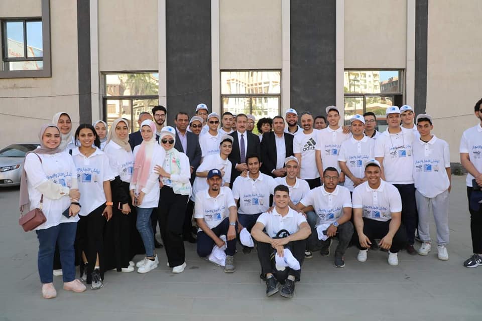 طلاب جامعة المنوفية في زيارة إلي المشروعات التنموية العملاقةبتوشكي ضمن مبادرة "شوف بنفسك"