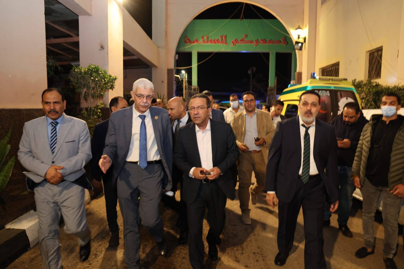 السيطرة على حريق بمخزن مستلزمات طبية بمعهد الكبد القومى 