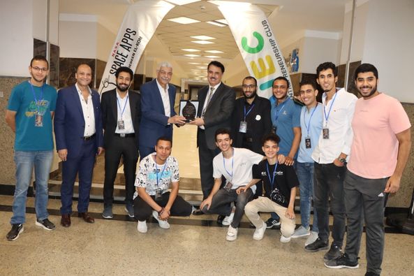 رئيس جامعة المنوفية يشهد ختام  مسابقة هاكثون تحدى ناسا لتطبيقات الفضاء 2023 بكلية الذكاء الاصطناعي ويعلن فوز فريقين من الجامعة  بالمركز الأول والثاني  