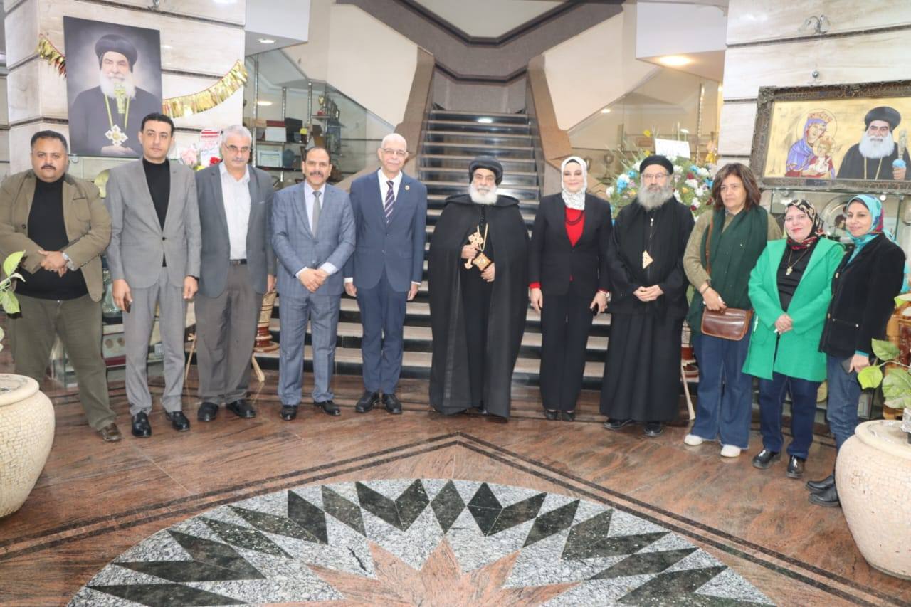 رئيس جامعة المنوفية يهنئ أقباط مصر والمحافظة بعيد الميلادالمجيد ويؤكد: المصريون نسيج واحد