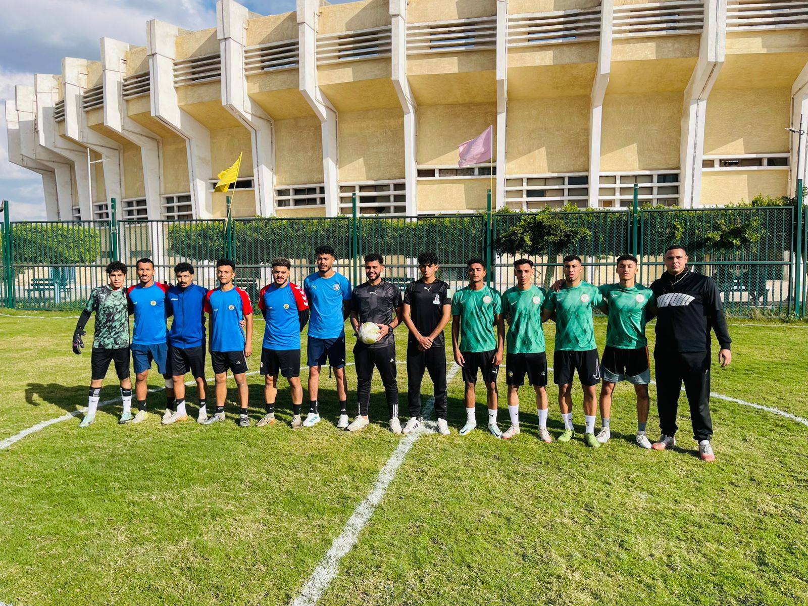 فوز فريق كرة القدم الخماسي بكلية علوم الرياضة بجامعة المنوفية ببطولة تحالف إقليم جامعات الدلتا