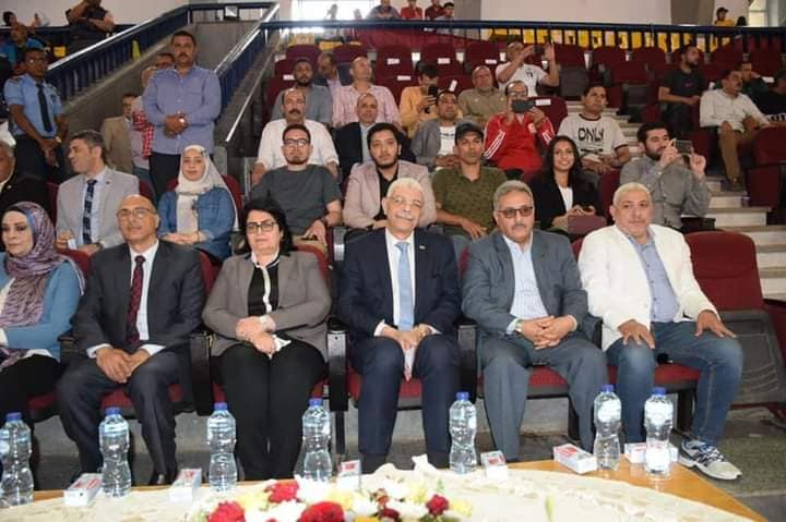إعلان نتائج بطولة المصارعة للجامعات والمعاهد العليا المصرية بجامعة المنوفية 